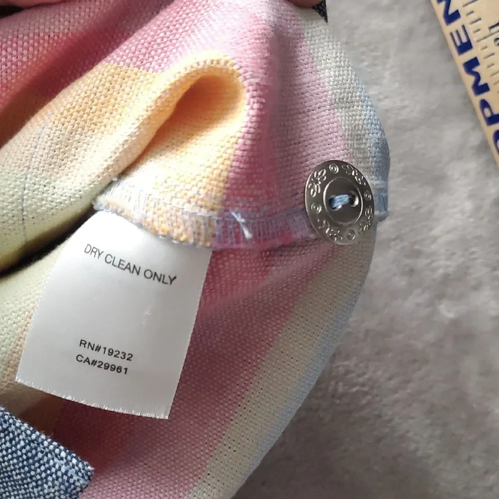 ALFRED DRUNNER | 12 WOMEN'S | JACKET BUTTON DOWN SHIRT  in RAINBOW 19232 29961 - Picture 3 of 16